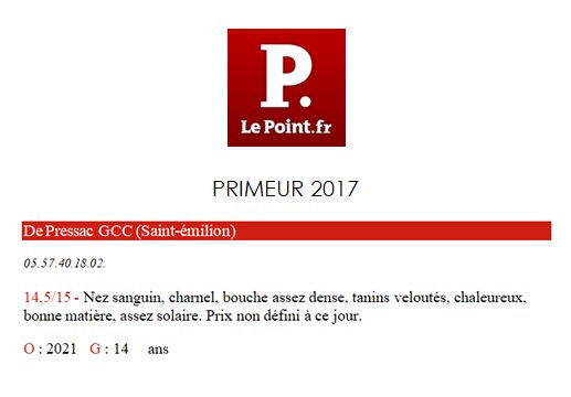 Jean-François Quenin (@chateaupressac) on Twitter photo 