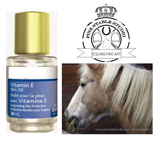 Summer = prime time for bug bites &amp; scratching - just a dab'l do ya to regrow rubbed off hair #equestrians #horses #horsehour #equinehour