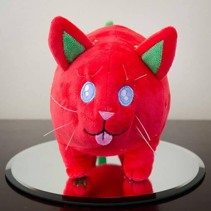 Budsies (Official) on Twitter "Check out Strawberry Cat! This Budsie