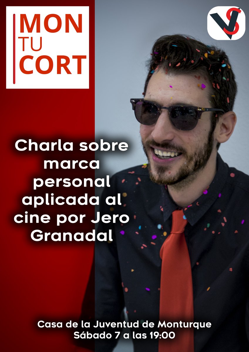 Este finde empieza Montucort y seguimos confirmando colaboraciones, este sábado <a href="/jerogranadal/">Jero</a> nos dará una interesantisima charla sobre marca personal aplicada al cine. ¡No os la podéis perder! Este sábado a las 7 de la tarde en la casa de la juventud de Monturque.  #montucort