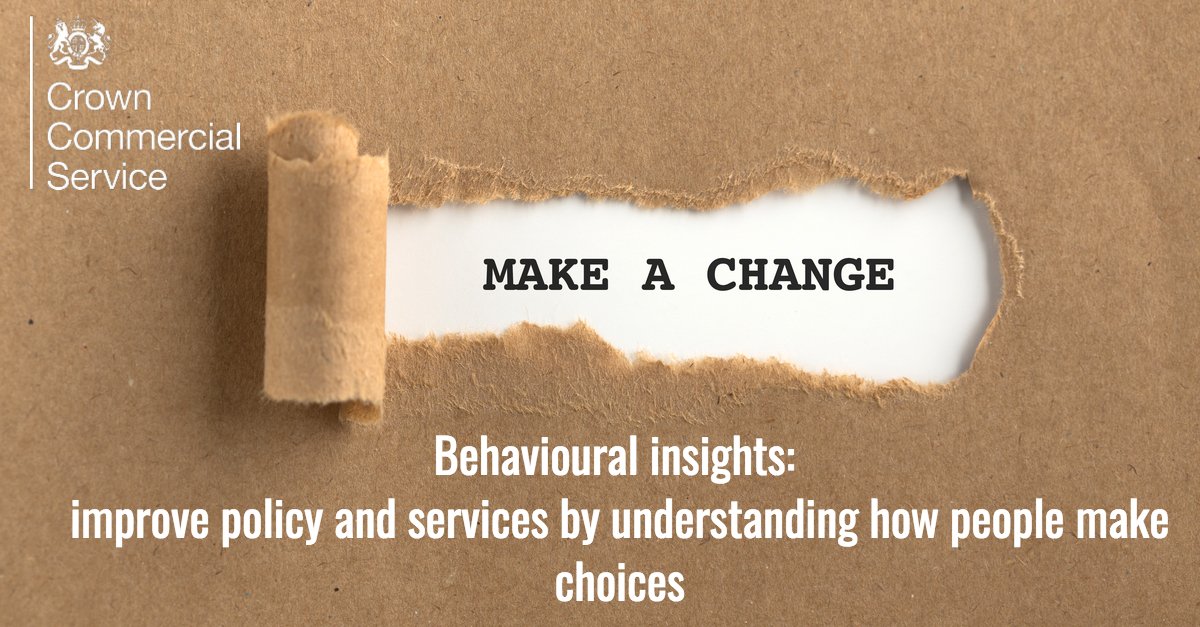 Are you looking to change an existing process or develop a new one? Our Behavioural Insights framework can help you get to your desired outcome for your organisation.

Find out more here - bit.ly/2tT4bUj
