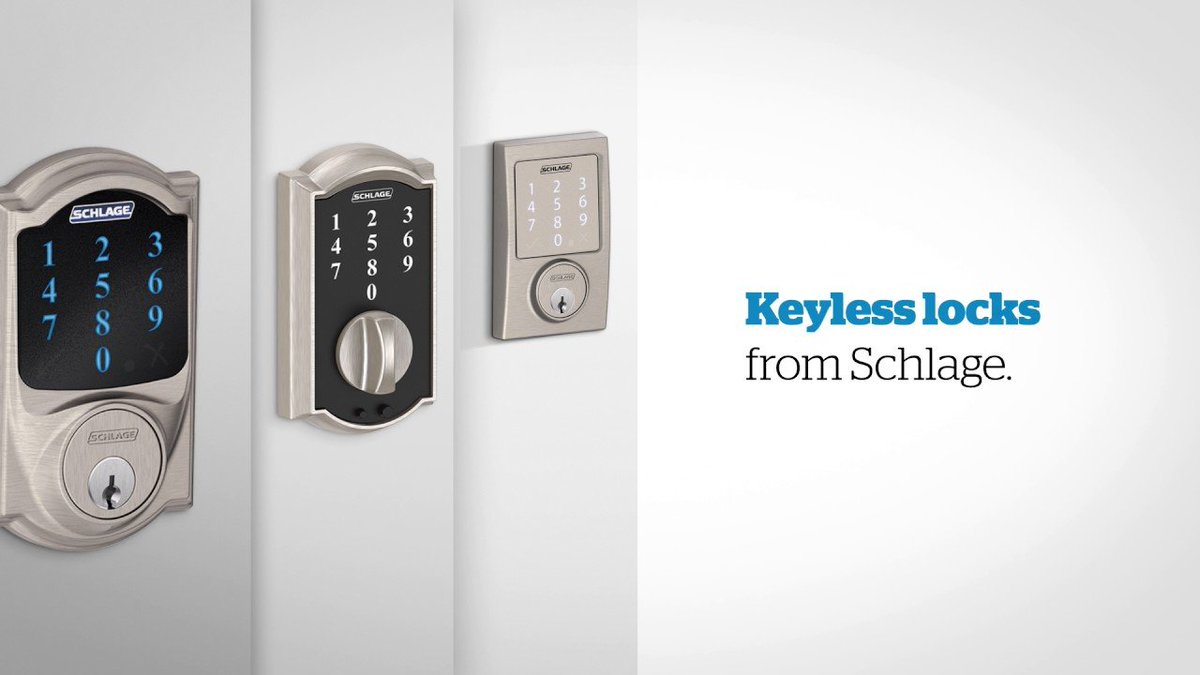 Schlage_Locks's tweet image. Say goodbye to lost keys and fake rocks and hello to a keyless summer! buff.ly/2l20lDv