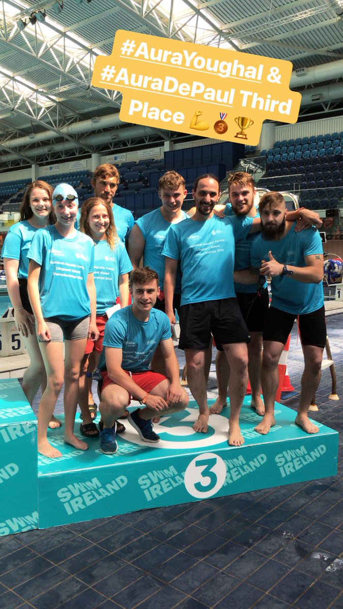 AuraLeisureIrl's tweet image. What a day! Our #SwimMasterclass exceeded all our expectations at today’s National Lifeguard Speed Championship’s. Great fun that still brought out our competitive sides 👀#AuraDePaul &amp;amp; #AuraYoughal came up trumps winning 3rd place!! Brilliant day all round #TeamAura 🏆
