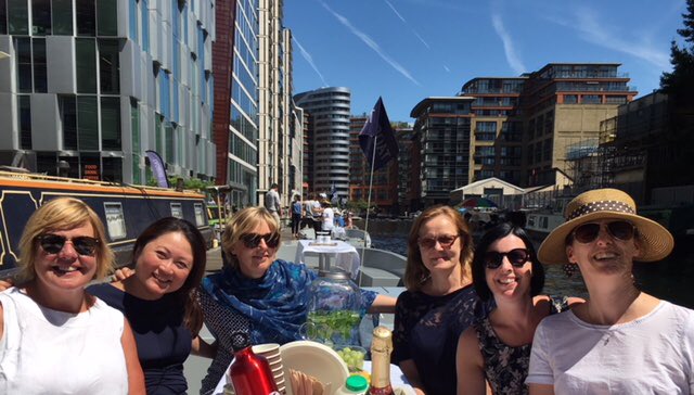 eimeartb's tweet image. Our crew, celebrating #NHS70 on ⁦@Goboatldn⁩ during lunch, thanks ⁦@ImperialNHS⁩