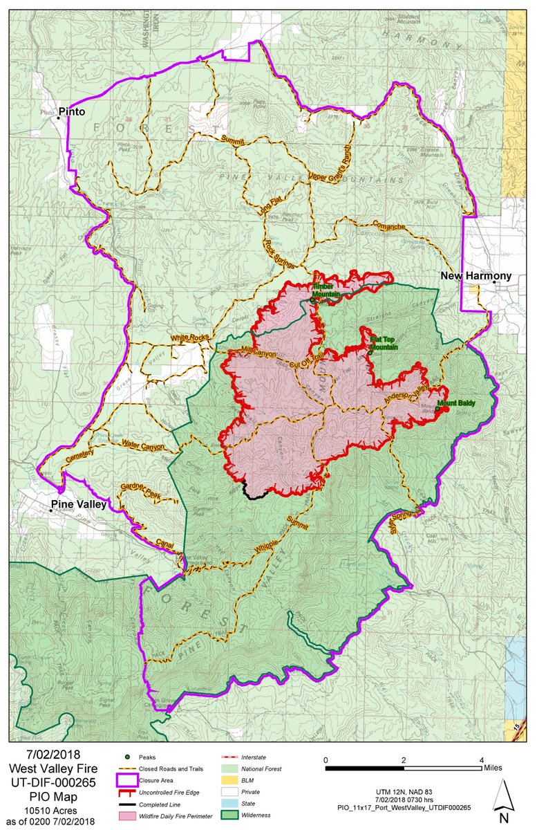 UtahWildfire's tweet image. The #WestValleyFire is grown to 10,510 acres and is at 5% containment. Helicopters continue to drop water on hotspots, and fixed-wing air tankers are dropping retardant to support crews on the fireline. See full details on Inciweb: inciweb.nwcg.gov/incident/5873/