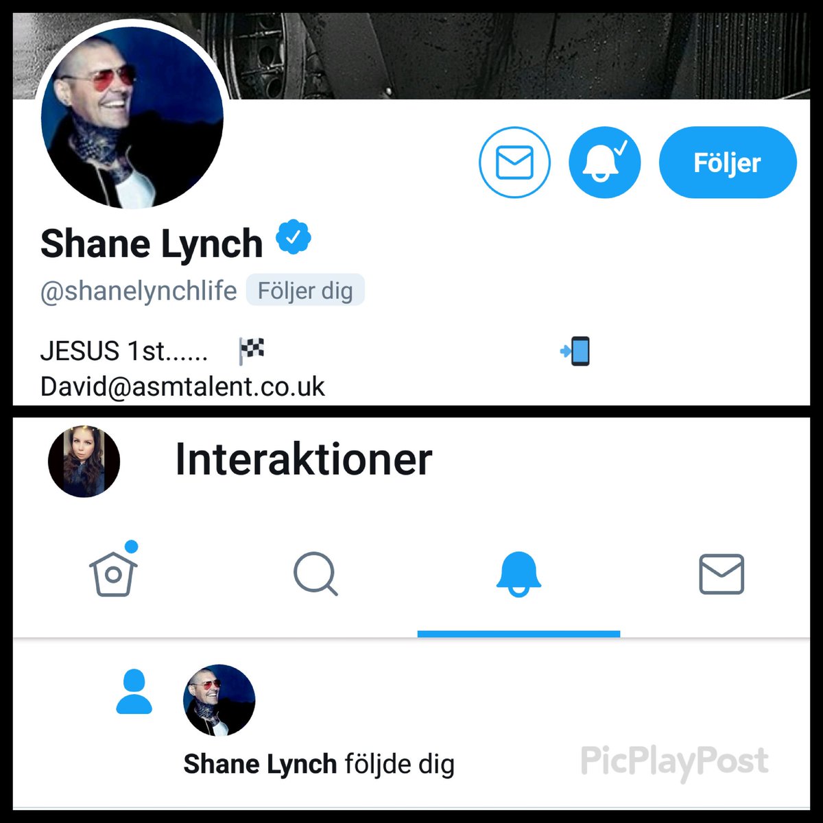 Maria__S__'s tweet photo. so this just happened! ๐ฑ ๐ Thanks @shanelynchlife ๐ ๐ #Ialmostfainted #fangirling ๐ https://t.co/eMPu2LDTkw