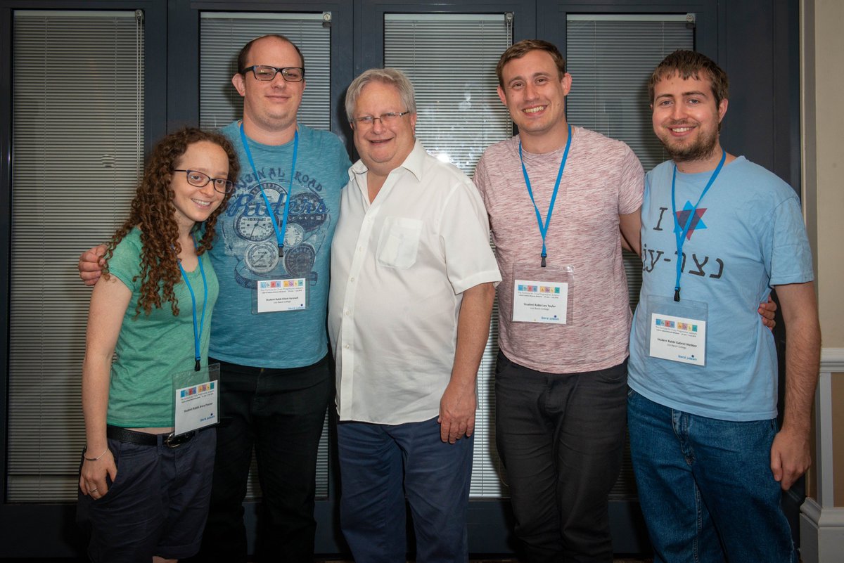 Rabbi Danny Rich with Progressive Jewish student rabbis