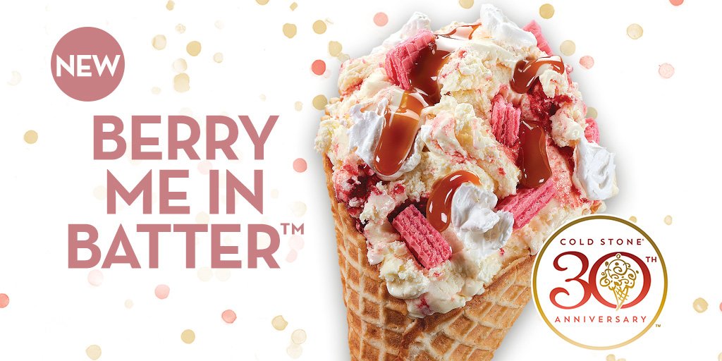 ColdStoneFL's tweet image. Every summer needs to be enjoyed with strawberries! This #Summer, dig into our delicious Berry Me in Batter strawberry creation! buff.ly/2Mk2WUJ