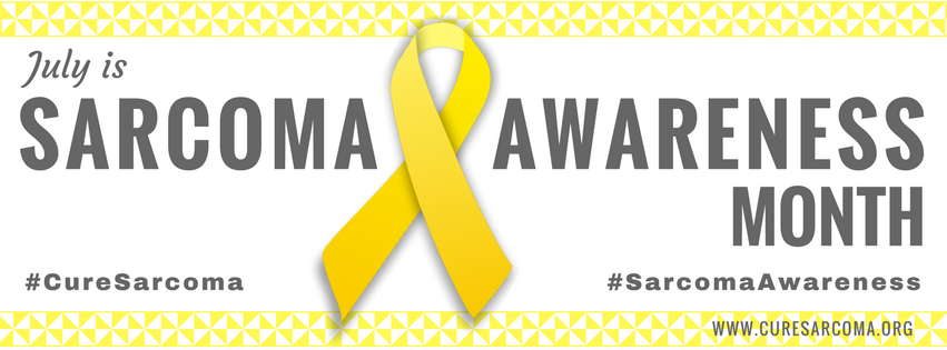 chscancercenter's tweet photo. July is Sarcoma Awareness Month.

Did you know? Sarcomas are a rare group of cancers in which malignant cells form in the bones or soft tissues of the body. Help us bring awareness by wearing a yellow ribbon this month!

Learn more here: https://t.co/EgMqKaAq7k 💛 #CureSarcoma https://t.co/WA7qCK8Dfk