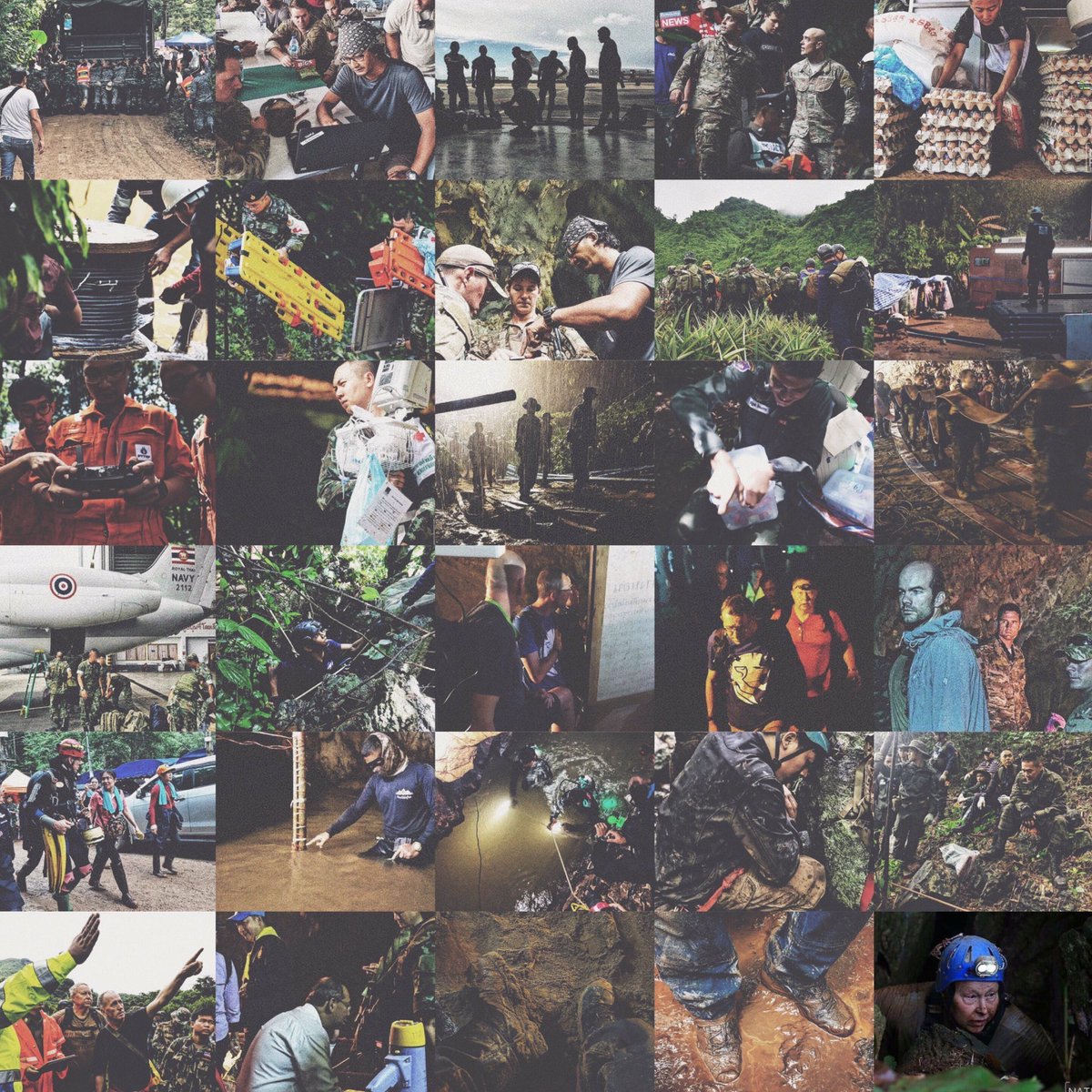 Bbossthana's tweet image. ————————————————

        ถ้าช่วย13 ชีวิตออกมาได้แล้ว

                      “อย่าลืม”

            ทุกคนที่อยู่เบื้องหลัง
            ที่ช่วยเหลือพวกเขานะ 

       “ขอบคุณแทน คนไทยทุกๆคน” 
_____________________________________

#ถ้ำหลวง