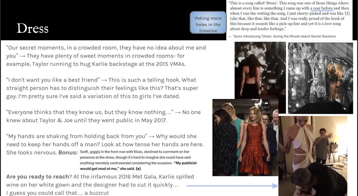 screaminggogogo's tweet photo. Anyway that’s the end of the thread because those are all of the pictures I could find of #Draylor on all of google. Dress is about Karlie Kloss wbk https://t.co/ow64pOoV8v