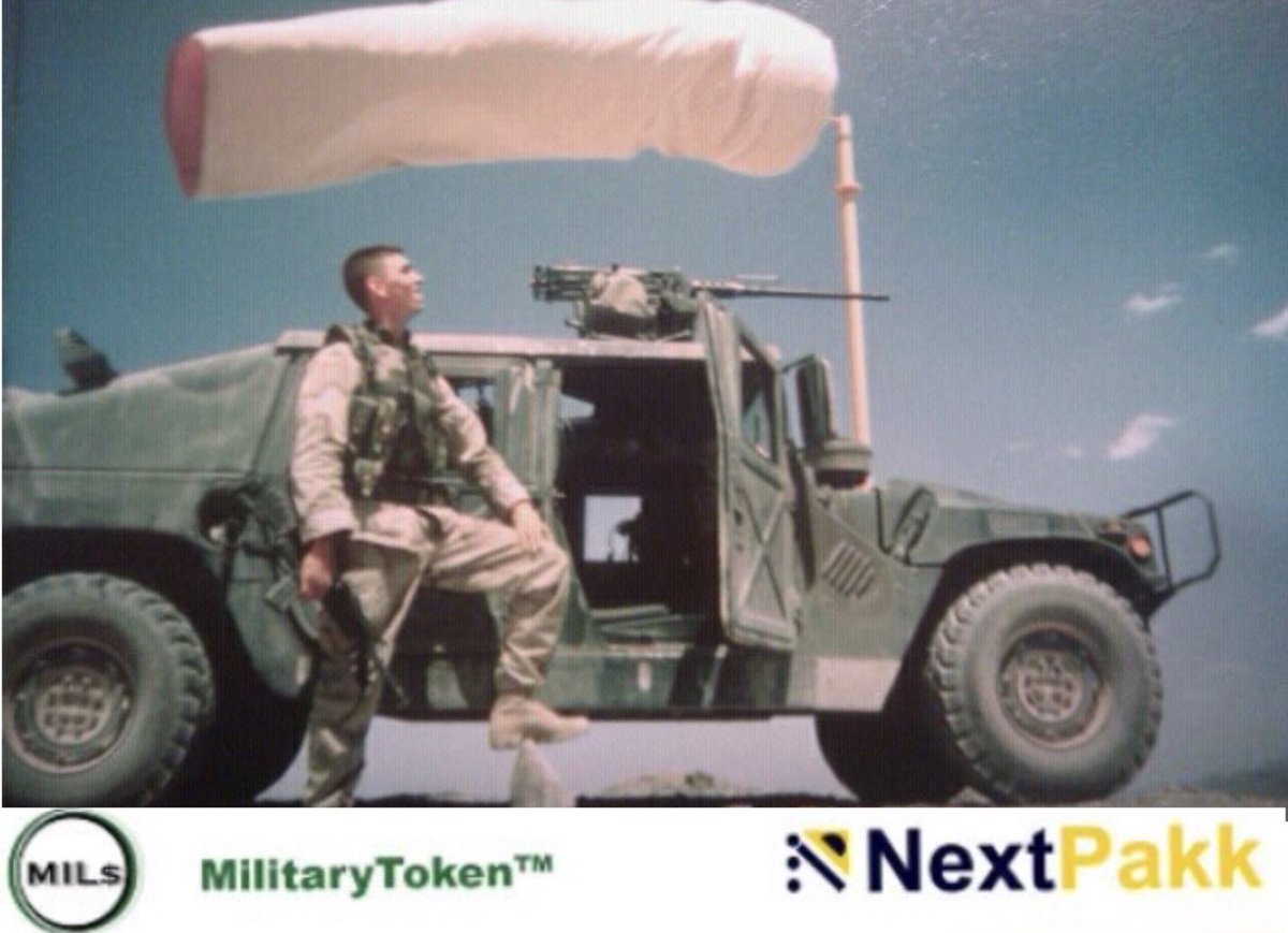 swettyboy82's tweet photo. When youโre deployed and see @MilitaryToken mooning outside the wire...
#July4thCrypto https://t.co/iWmLViyFFB