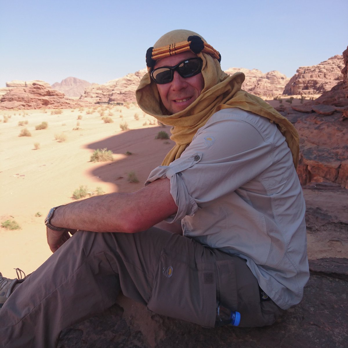 woodymsi's tweet image. One year ago today myself and @sebcoulthard arrived in #wadiRumm #Jordan to begin our journey of Following In The Footsteps of Lawrence of Arabia to travel by camel to #Aqaba as he did 100 years ago. A fantastic time was had out there #discover #PushTheBoundaries #adventure