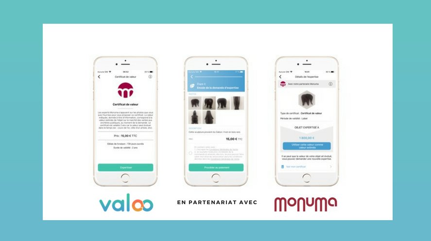 Valoo_App's tweet photo. Expertisez tous vos objets d'exception sans bouger de chez vous sur l'appli Valoo !
En partenariat avec Monuma, obtenez en 72h un certificat de valeur ou d'authenticité.
Téléchargez Valoo pour commencer votre expertise !
https://t.co/j3rd4hNWAZ https://t.co/mqCUGWiRqu