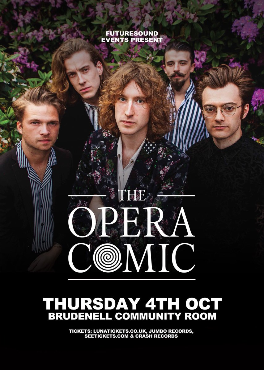 ** LEEDS - A DISTANT NOW E.P LAUNCH **

We are excited to announce that The Brudenell Social Club will host our E.P Launch on Thursday 4th October.

Tickets are just £6 and can be purchased here - bit.ly/theoperacomicb…

Let's make this a special one to remember x