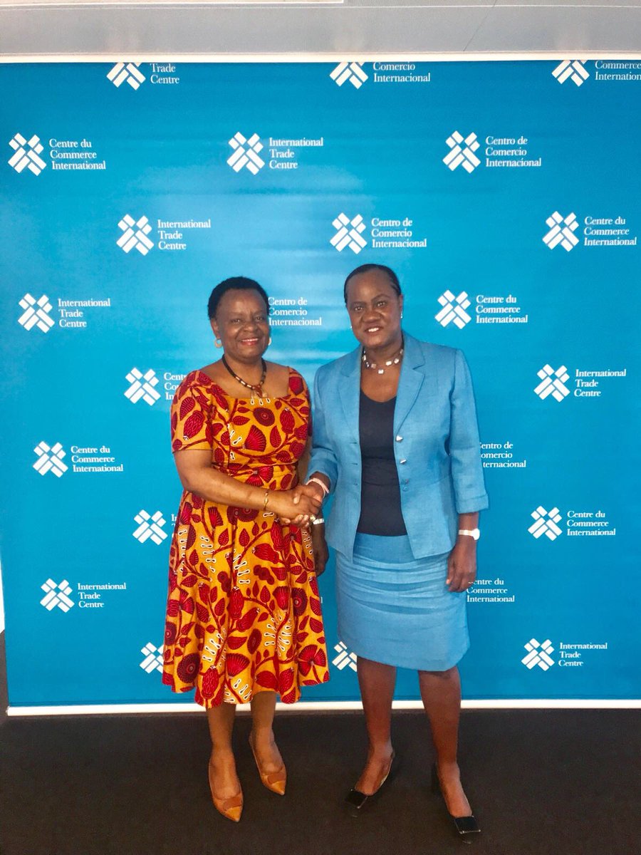 BWGenevaMission's tweet photo. H.E. Dr Athaliah L. Molokomme paid a courtesy visit to Ms Dorothy Tembo, very fruitful exchanges with actionable follow-ups #TradeAndDevelopment https://t.co/1B7y4nvTtT