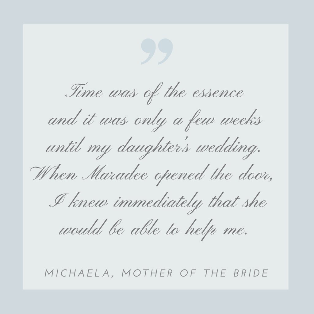 DearMaradee's tweet photo. We specialize in making wedding gown dreams come true, but did you know we also style mothers of the bride, mothers of the groom, and the entire wedding party?? #YourWeddingStylist #WeddingParty https://t.co/0IBgb6yL1P