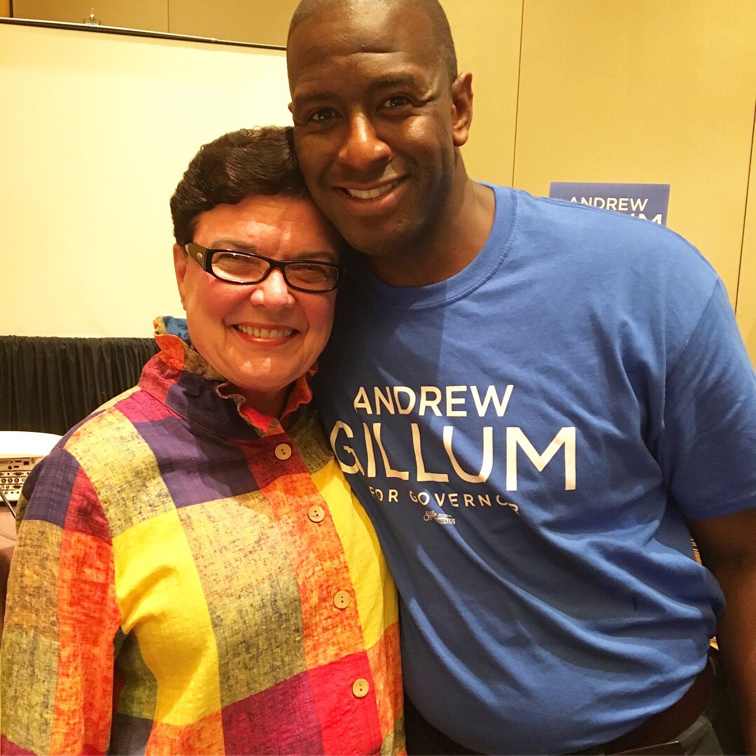 AndrewGillum's tweet photo. Still walking on air after an incredible #LeadBlue18 with our team in South Florida! We’ve been the people-powered campaign from Day One, and we can’t wait to win in August & November! #BringItHome https://t.co/ftaHI7MuSC