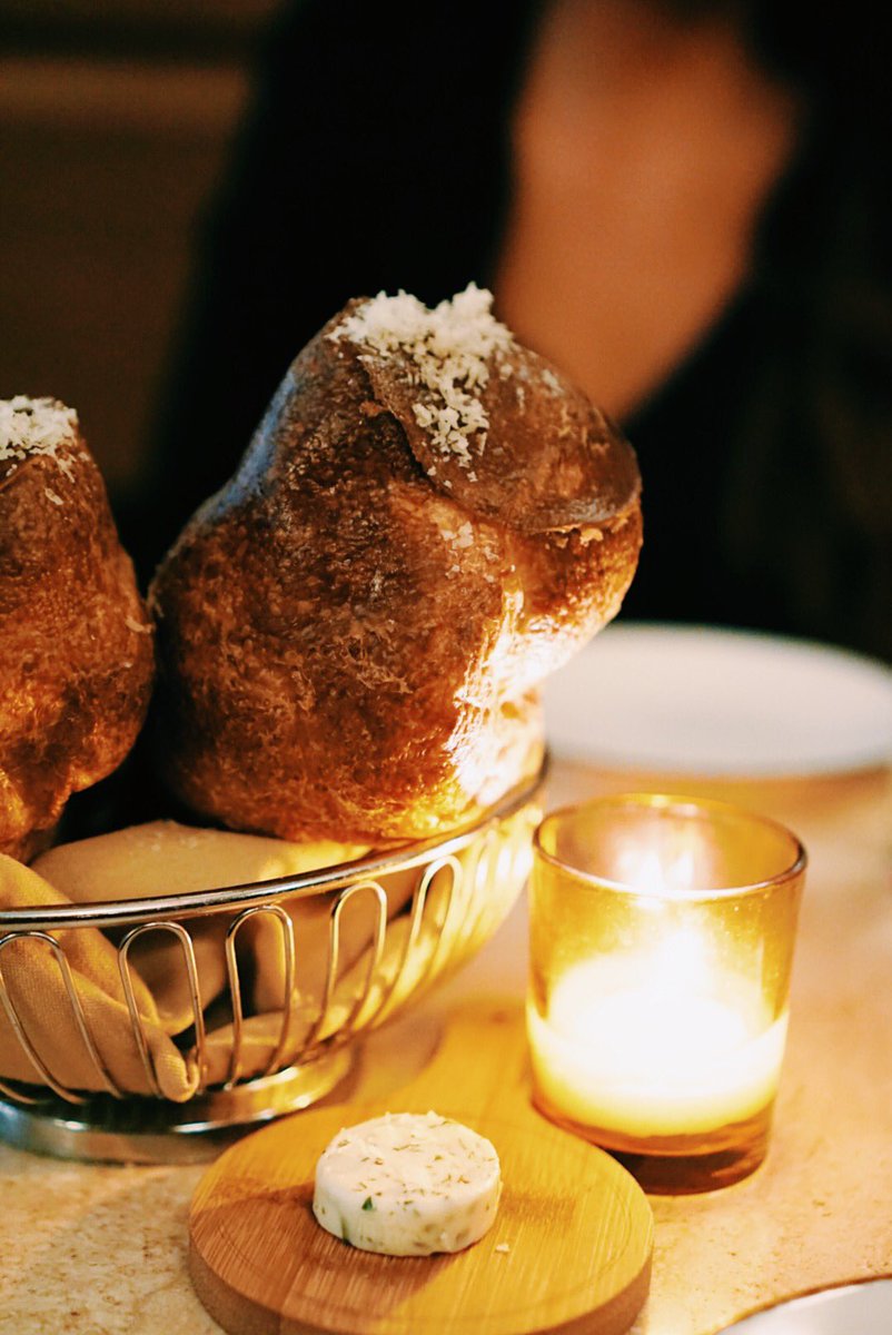 Pop over for some popovers. Complimentary for all who dine in. #societyeats #nyc