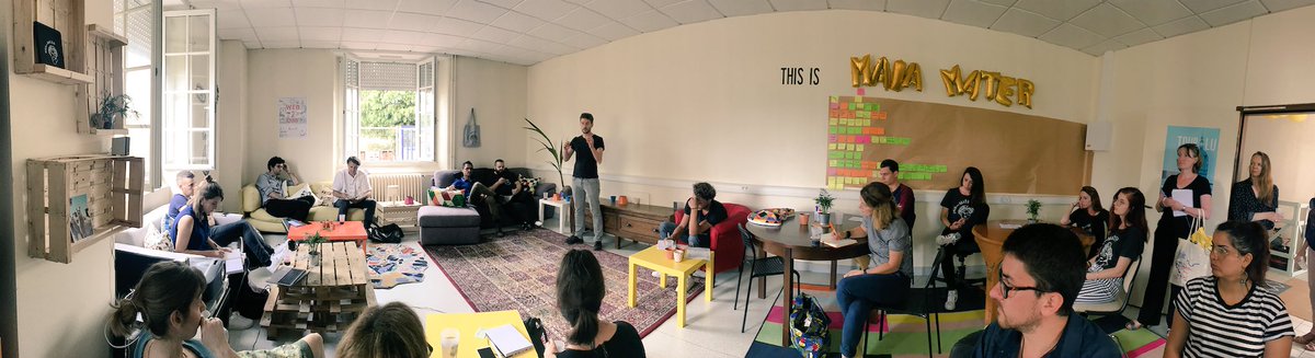 Maia_Mater's tweet image. Ce matin, c’était pitch 🎤 des teams de @Maia_Mater devant @franckytrichet @NantesMetropole @VilleStNazaire et la presse