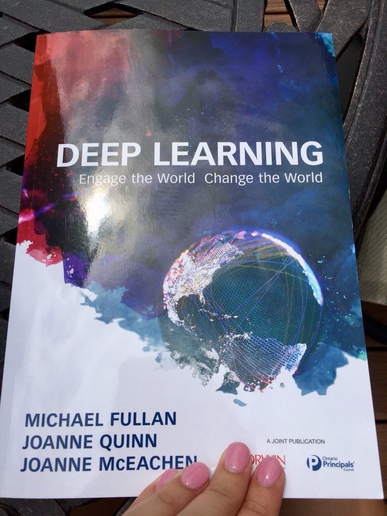 MrsAllor's tweet image. Just finished reading this incredible book and learning about the power of inquiry and researching the #wickedproblem of #personalizedlearning in #CEP812 for my #MAET master’s program. Now beginning a new book for #OneTroy learning about #deeplearning. Such powerful connections!