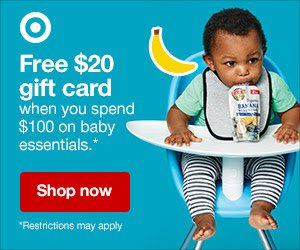 target spend 100 get 20 baby
