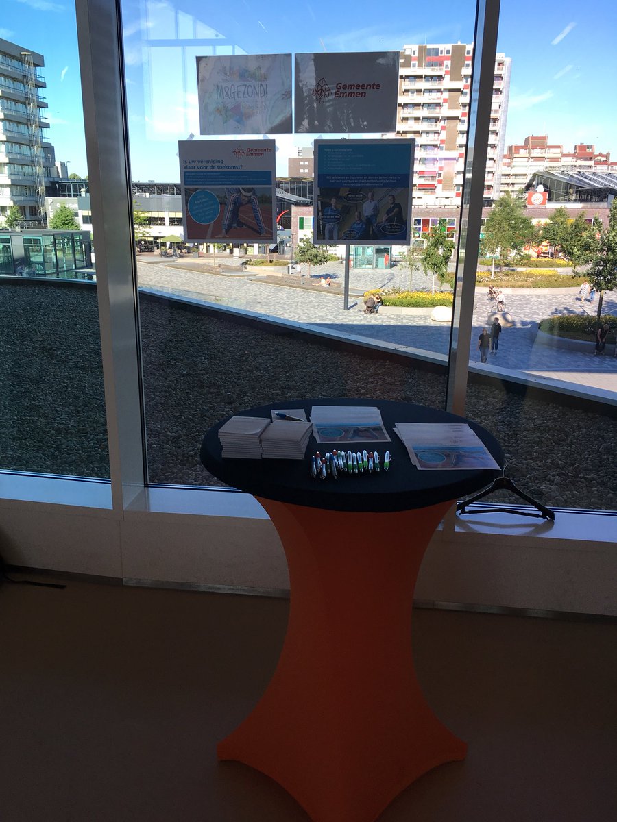 Vanavond zijn we aanwezig bij de  feestelijke finale avond van de @RabobankEmmen Clubkas Campagne in het <a href="/AtlasEmmen/">ATLAS Theater</a>. Voor een vraag of advies over uw Sportvereniging kan u bij ons terecht. #Verenigingsadvies #verenigingsondersteuning