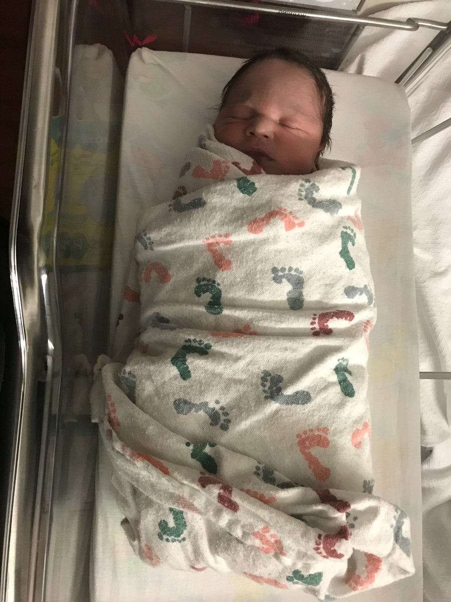 _thedubster's tweet image. W.C. Garrett, 3️⃣!
Born Sunday, July 1, 2018
8 LBS. 12 OZ. 21 1/4 IN.
#DADDYDUB
