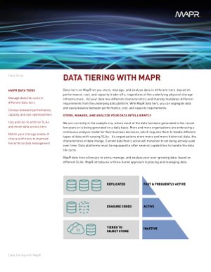 alanfischer85's tweet image. With MapR data tiers, you can segregate data and easily balance between performance, cost, and capacity requirements. Read more in Data Tiering with MapR bit.ly/2tYwT53 #DataStorage #DataTiering