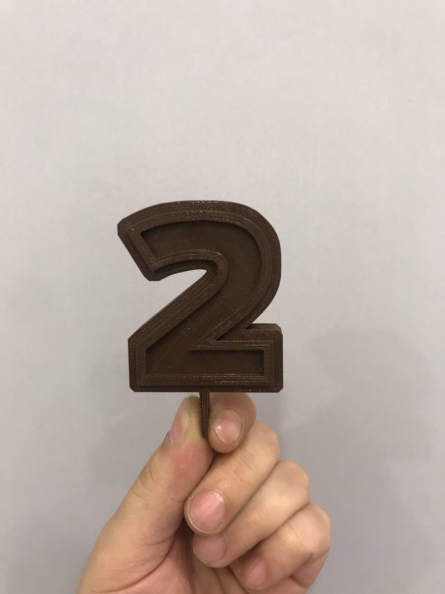innovaland3d's tweet photo. Hemos probado el #PLA #INGEO850 con esencia de chocolate de @Sakata3D y huele, huele a chocolate mientras imprimes que da gusto 😊🍩🍪 https://t.co/fKJ8lN249q