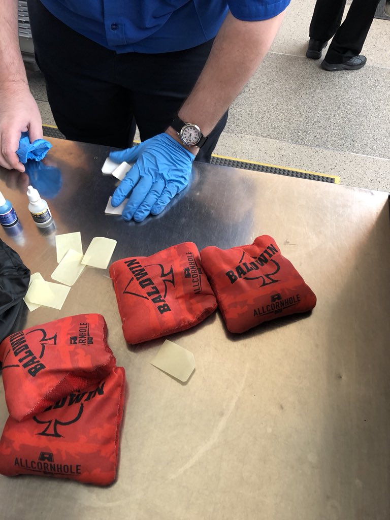 David_Gardner19's tweet photo. Those other 7 teams in the ACL Pro Invitational “tried” to prevent those Baldwin bags from going through airport security but couldn’t do it....#BluesBrothers getting it in NYC #EmpireStateofMind #americancornholeleague #JBDGJuly4🔥 https://t.co/Kd6UX2zvPW