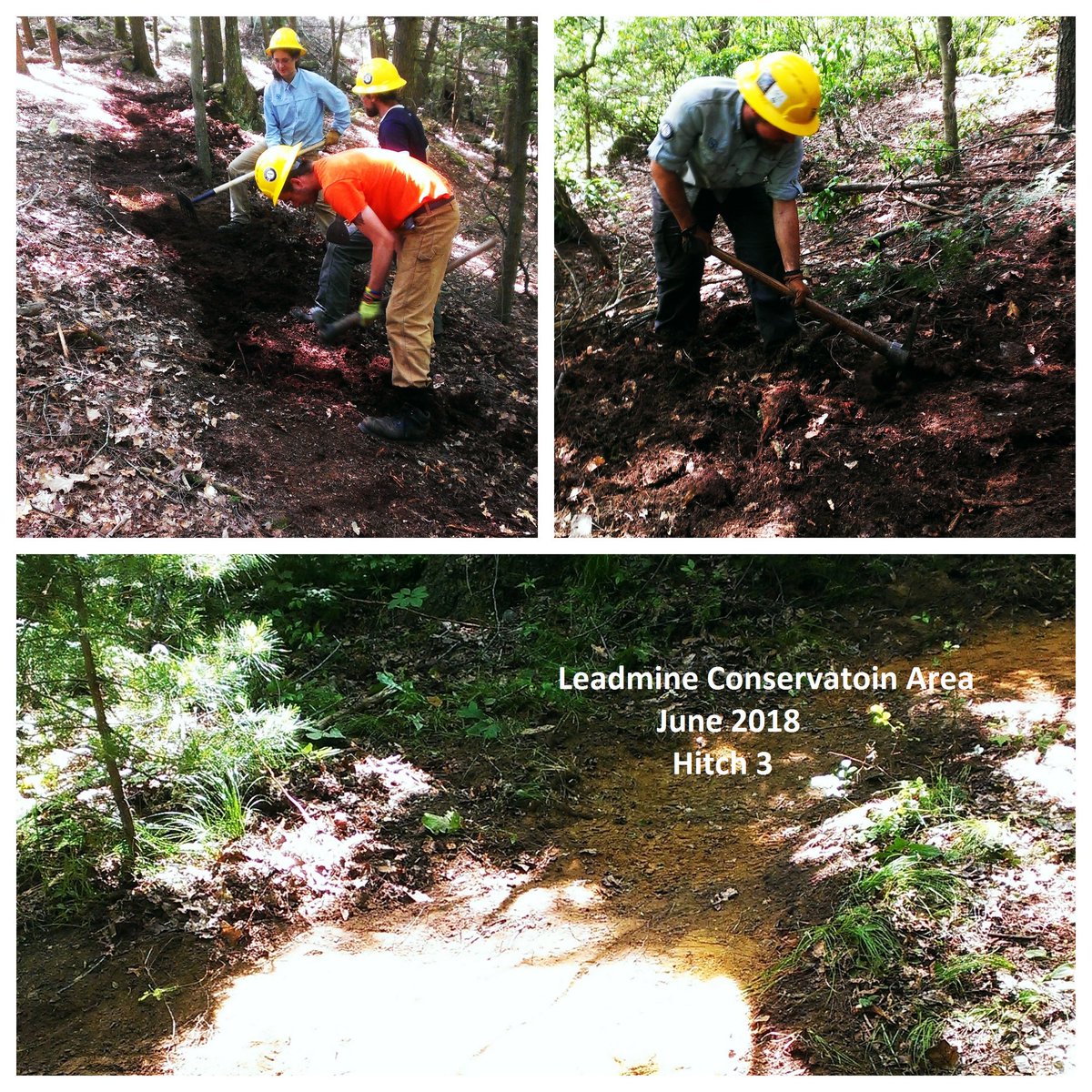 SCA_MA_Corps's tweet photo. Last group from Hitch 3 cutting #newtrail in #Sturbridge #mass at Leadmine Conservation Area #Conservation #serviceoutdoors #outside #trails #yearofservice @MassService @the_sca https://t.co/gC4CVT0jCJ
