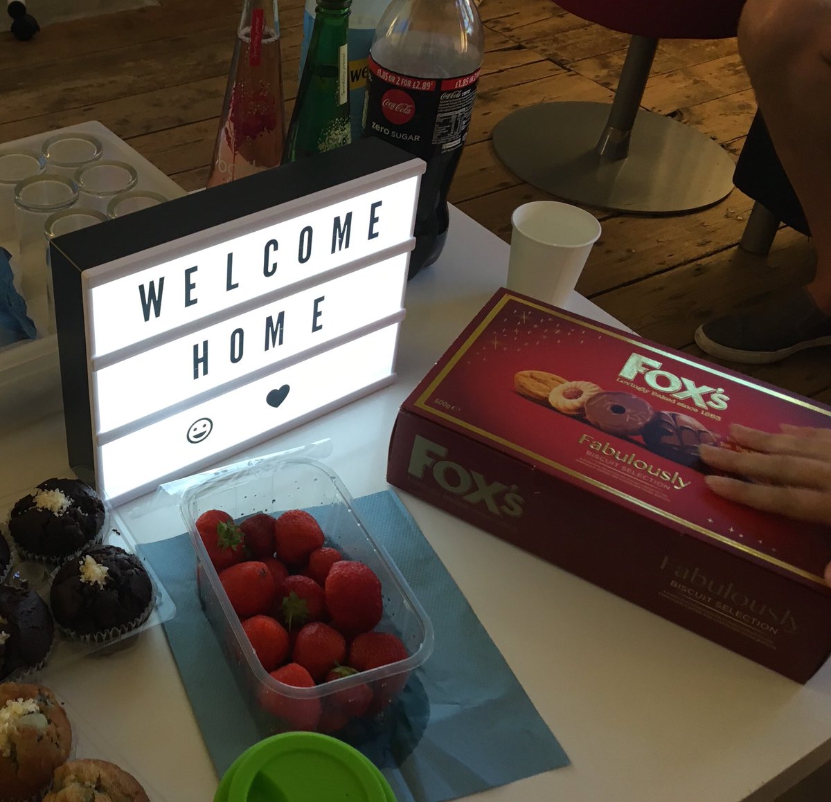 So today we got to welcome <a href="/rigbypaul/">Paul Rigby</a> back from sabbatical AND celebrate Matt Summerfield/@livelife123org’s first day as our full time senior pastor! Exciting start to a significant season #AwesomeTeam <a href="/HCClatest/">HCC Hitchin</a> <a href="/zeochurch/">Zeo Church</a>