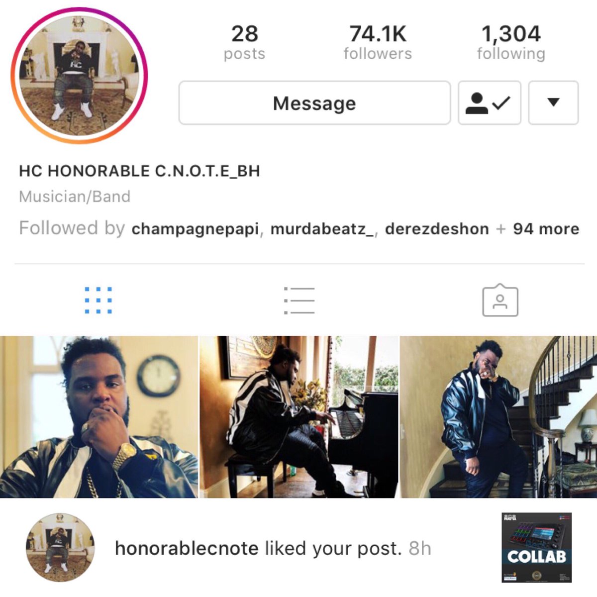 RollieRacks's tweet photo. @HonorableCnote • 🙏🏻 https://t.co/gEtXZmqpeq