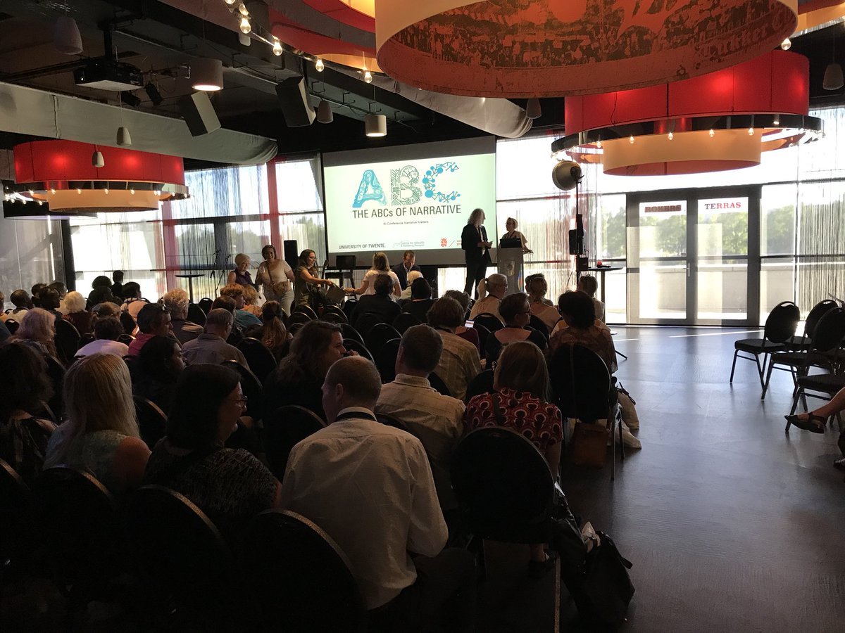 NMConf2018's tweet photo. Official start 9th Conference Narrative Matters @UTwente #NarrativeConf #interdisciplinary #narrative #research https://t.co/wYDzU2Eyog