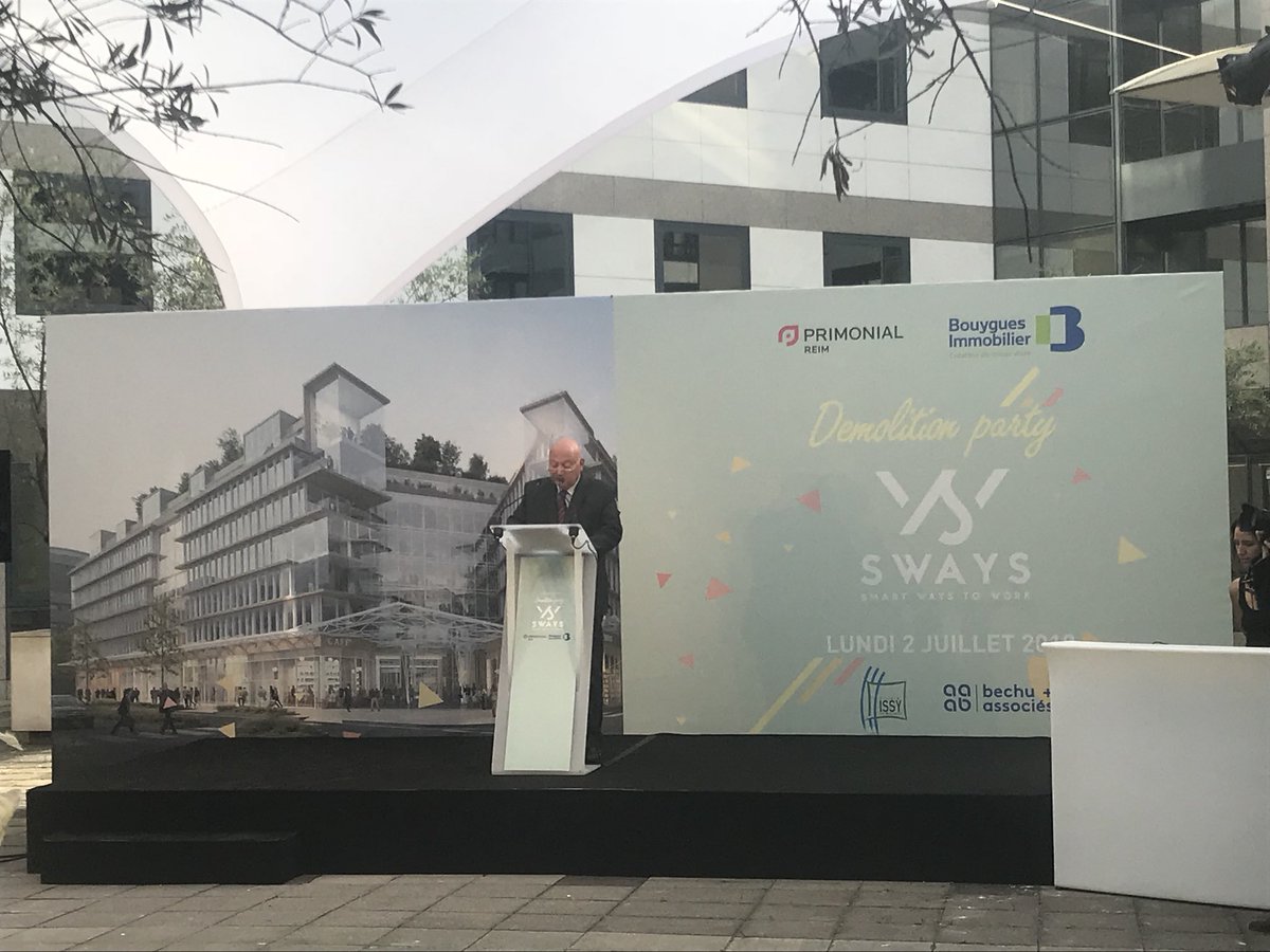 Olivier_S's tweet image. Et @ASantini_UDI annonce que @SwaysIssy sera connecté à #IssyGrid, un choix qui s’impose, pour un bâtiment connecté à son quartier