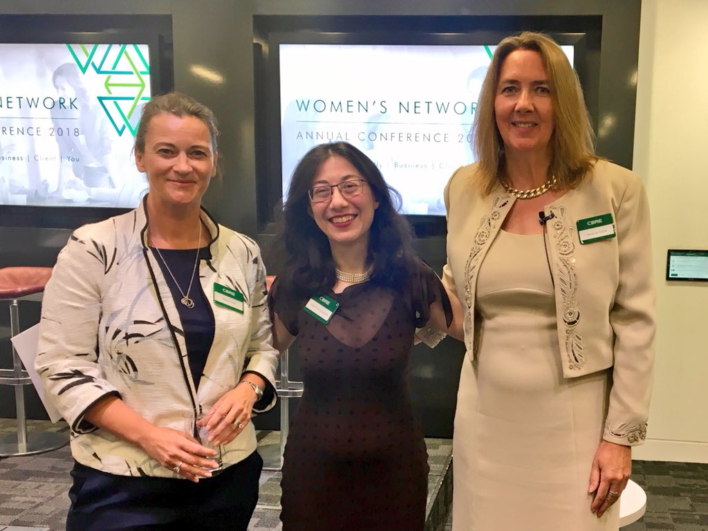 amanda_clack's tweet photo. We were delighted to have @ArchiDame with us today at the #CBRE Women’s Network conference eloquently sharing her incredible journey and career insights as we talk: #thinkingstrategically - thank you for being an inspiration https://t.co/dcQBej6Vhd