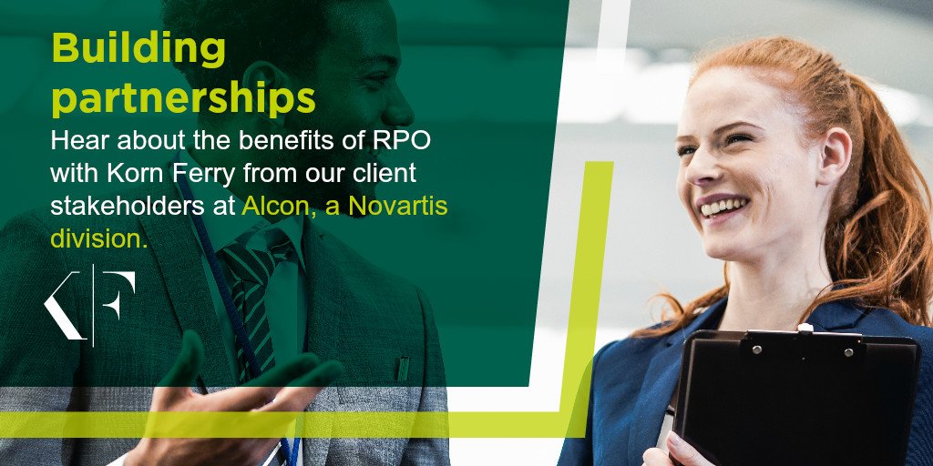 Client testimonial: Catch key stakeholders at Fort Worth-based Alcon, a Novartis division share the greatest benefits they see stemming from the company's RPO partnership with Korn Ferry. KrnFy.bz/g9s630kJcEC