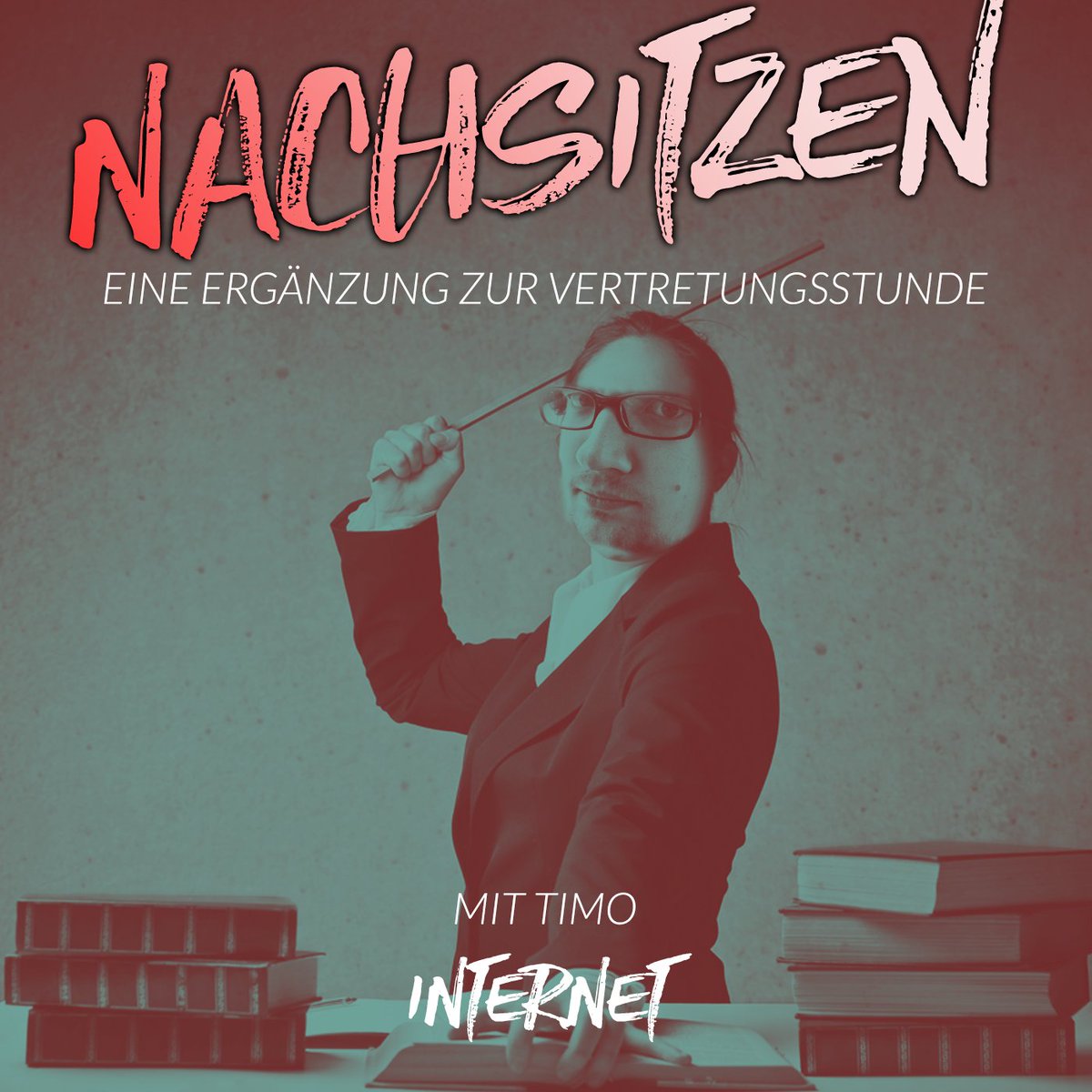 VertretungsCast's tweet photo. ⚠️ Oh Junge! ⚠️
Gestern ging die erste Folge Nachsitzen online - ein Solo-Format, wenn wir aufgrund unserer Fernbeziehung nicht zusammen aufnehmen können.

@timomerlin greift nochmal das Thema Internet auf.

https://t.co/Yf96kO9C8J
oder auf Spotify, iTunes und YouTube! 🎉 https://t.co/7XwWc2lvNb