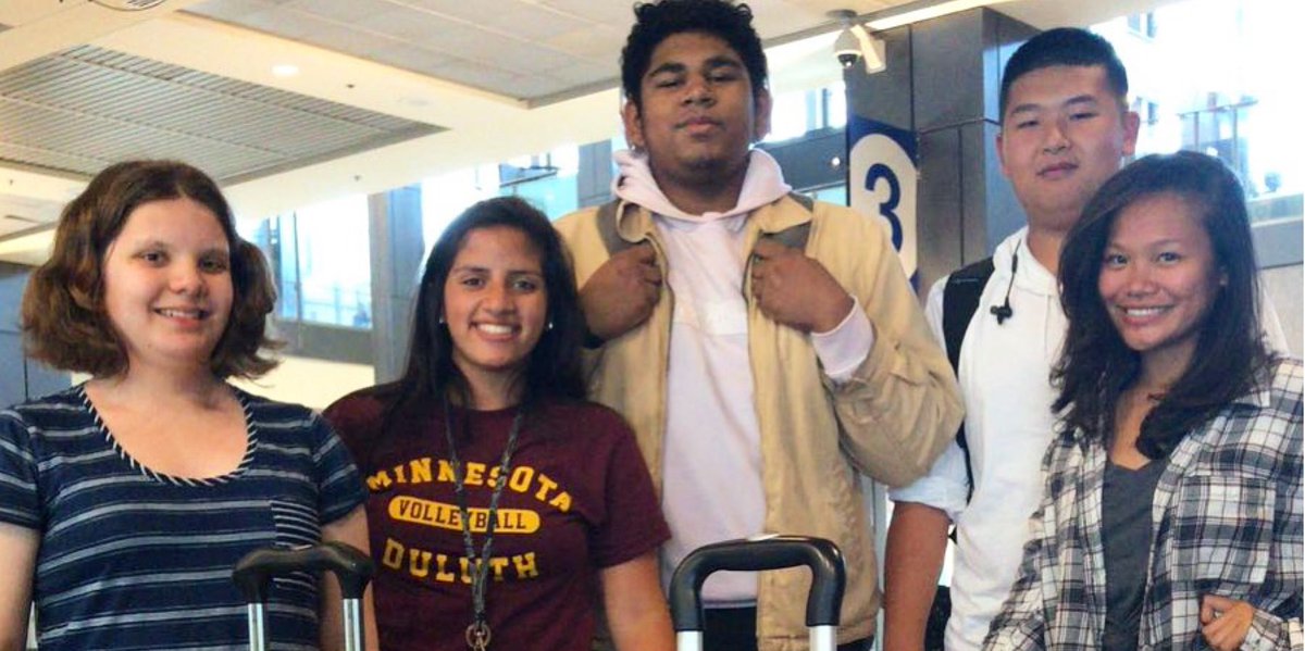 First #gcoyp18 youth to arrive in #Austin for #gc79