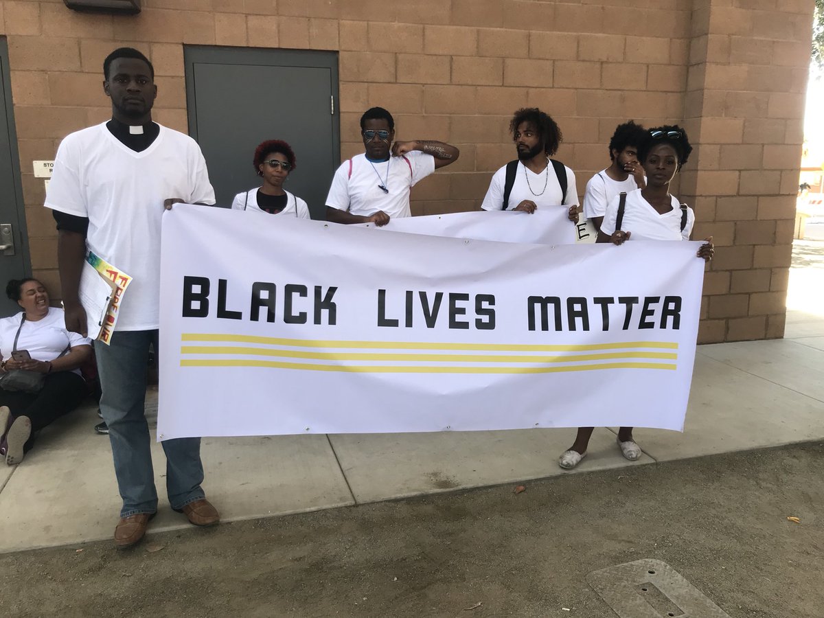 Squad repping @BLMLA @Blklivesmatter #abolishICE #FreeOurFuture