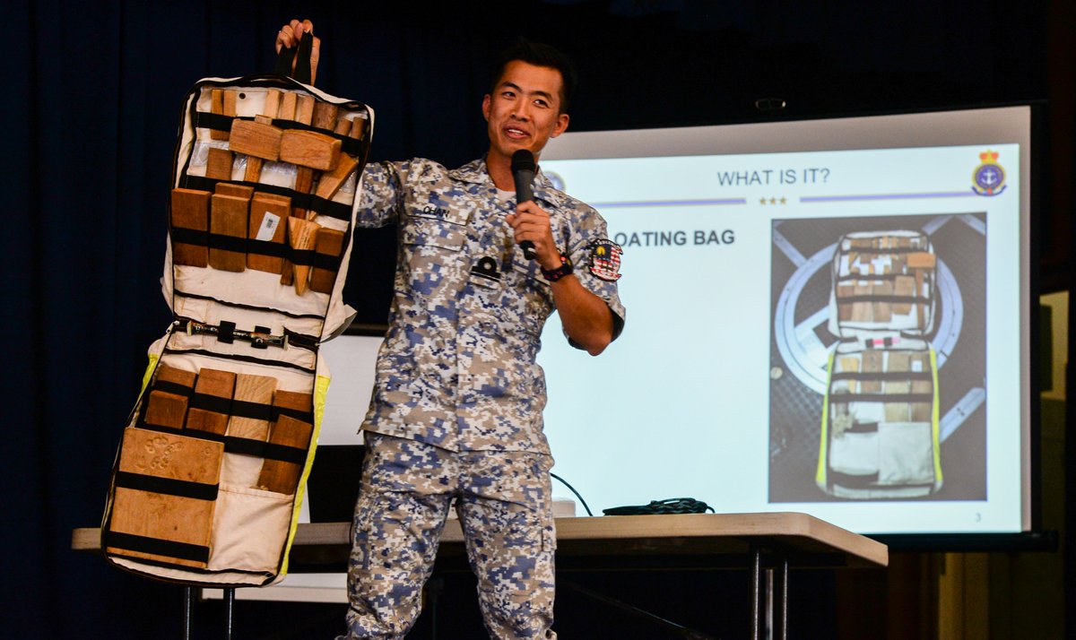 RIMPAC (@rimofthepacific) on Twitter photo Congrats to the Royal <a href="/tldm_rasmi/">Royal Malaysian Navy</a> for winning the inaugural #RIMPAC Innovation Fair competition🇲🇾🏆
Great to see our #CapableAdaptivePartners coming up with such innovative concepts! <a href="/Australian_Navy/">Royal Australian Navy</a> <a href="/indiannavy/">SpokespersonNavy</a> <a href="/USNavy/">U.S. Navy</a> goo.gl/CUSQTS
#RIMPAC2018 Congrats to the Royal <a href="/tldm_rasmi/">Royal Malaysian Navy</a> for winning the inaugural #RIMPAC Innovation Fair competition🇲🇾🏆
Great to see our #CapableAdaptivePartners coming up with such innovative concepts! <a href="/Australian_Navy/">Royal Australian Navy</a> <a href="/indiannavy/">SpokespersonNavy</a> <a href="/USNavy/">U.S. Navy</a> goo.gl/CUSQTS
#RIMPAC2018