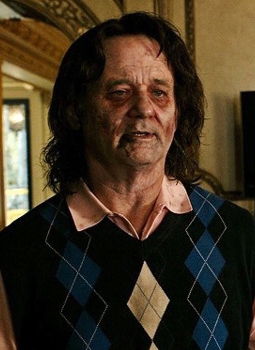 arrickkiller801's tweet photo. The guy in The Cain’s tire commercial looks like Bill Murray attempting to look like a zombie in zombieland, not fucking kidding. Don’t @ me.... NAWWTTTT.  @ the fuck out of me. https://t.co/VU32Ket0cx