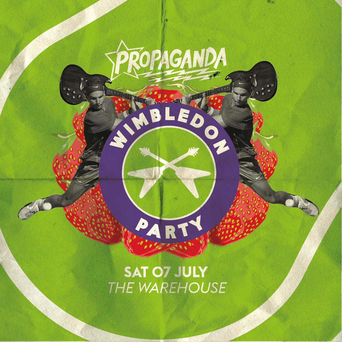 It's a #Wimbledon party <a href="/Warehouse_Leeds/">The Warehouse, Leeds</a> this Saturday and we are making a RACKET! Propaganda brings you drinks from £1 and all the fun of a festival, without the mud! >>> bit.ly/WimbledonLeeds