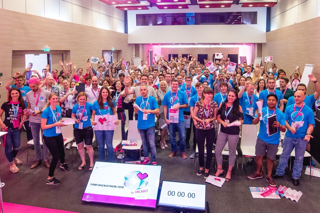 winfried_ebner's tweet photo. @alexluyken @coffeeandsteph @djazeeri Hallo @lukizzl, @Katha_Pe oder @xiexingna > Wer von Euch möchte mit einem Input beim nächsten #BarCamp @deutschetelekom am 11. September dabei sein?
#TBARHACK #TBAR #Telekomwall https://t.co/VQxzOlzmZ2