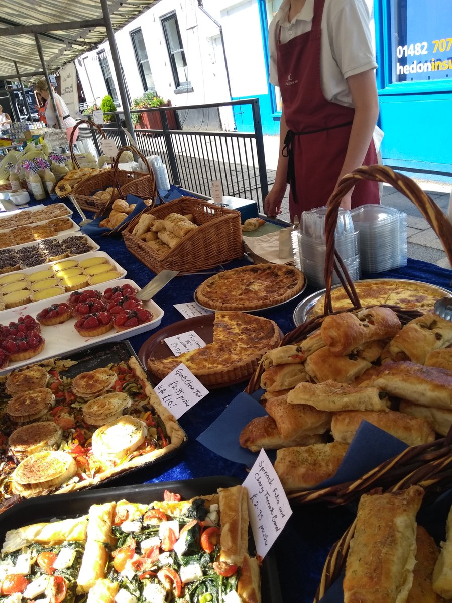 TCPatisserie's tweet photo. Our first #cottinghamday was a lovely day! Plenty of sun, people and a great atmosphere! Only took a handful of croissants and tarts home! Now looking forward to the @CottFoodFest and #CottinghamXmasfest https://t.co/jYn2nfPvrp