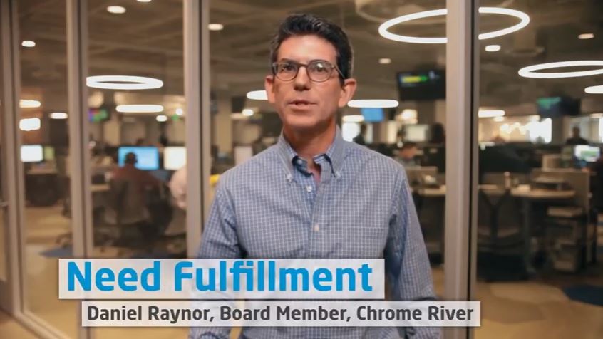 Many of the most successful companies are started be people who, in the course of their job, come upon a problem that needs to be solved. Hear more from Chrome River board member and Argentum Capital Partners Managing Partner, Daniel Raynor >>> chr.om/raynor-needs