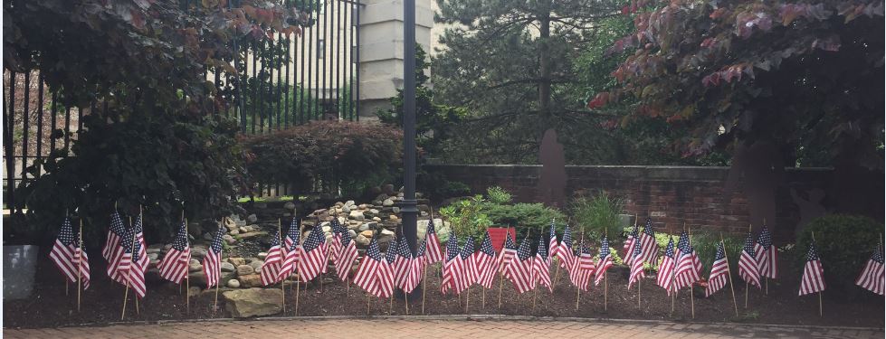Thank you to the Highway Safety Network for this beautiful memorial. One flag was placed for each person killed in a car crash while someone was driving under the influence 2013 - 2017.  This holiday week, and every week, don't drive impaired,