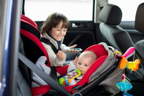 MassDPH's tweet photo. #Car #Safety &amp; #Kids: Changing pick up or drop off routines? Put your phone or bag in the back seat with your child so you don’t forget them in the summer heat. #SafeSummer https://t.co/jgJ8nRa4IU