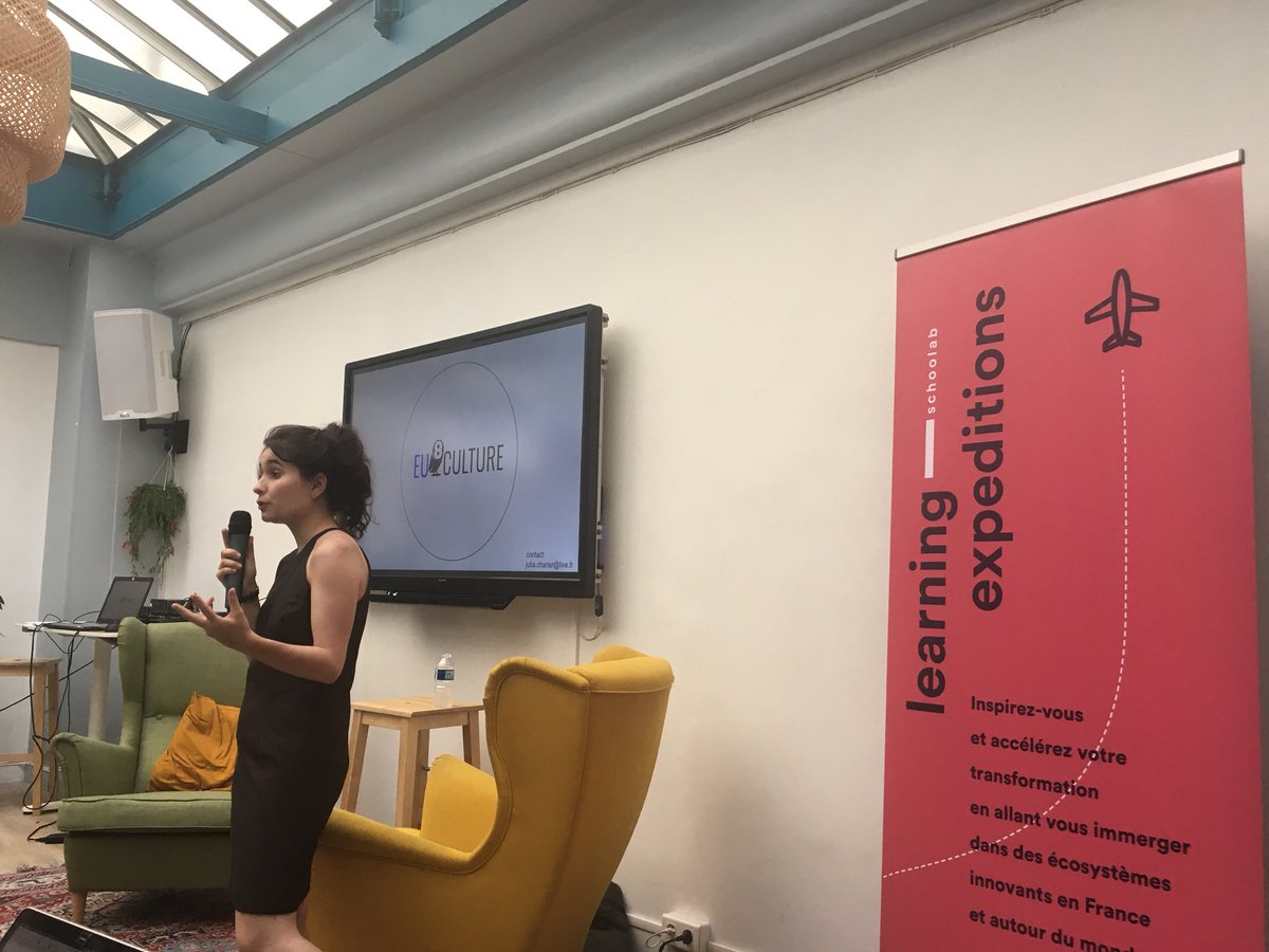 PretotMaud's tweet photo. Pitch des startup accompagnées par @TheSchoolab @PepiteFrance @iledefrance @joinstationf @LeCozyCorner #sently #eu8culture #A0S @WiiN_Project @NorthLearnTrust #cocoplant @RpurOfficial @Jobnroll1 @ProximiKeys @squidora @InnovMakers https://t.co/b2OQXAFHCp